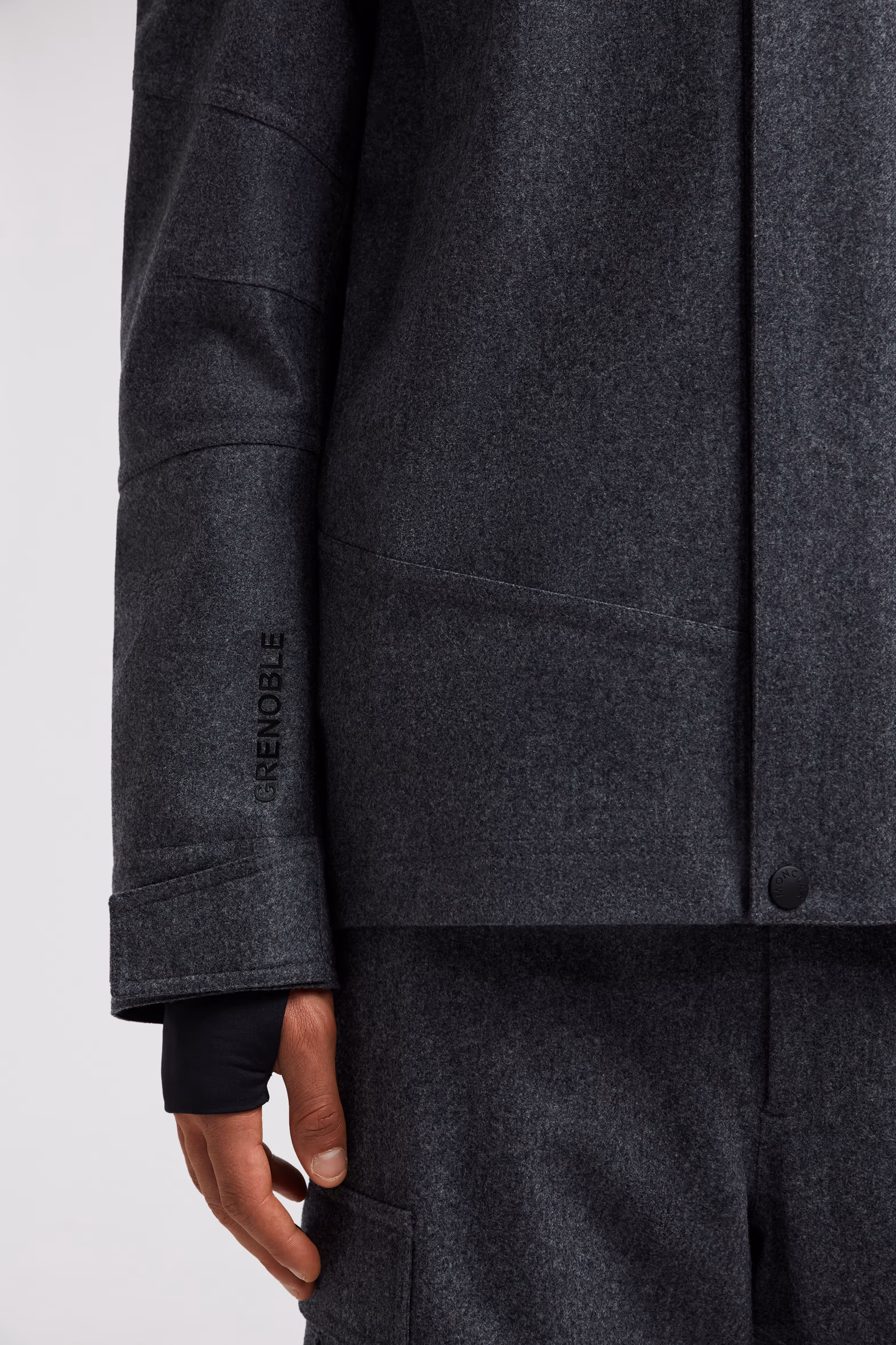 Chaqueta de esquí Avoriaz Hombre Gris oscuro Moncler 8